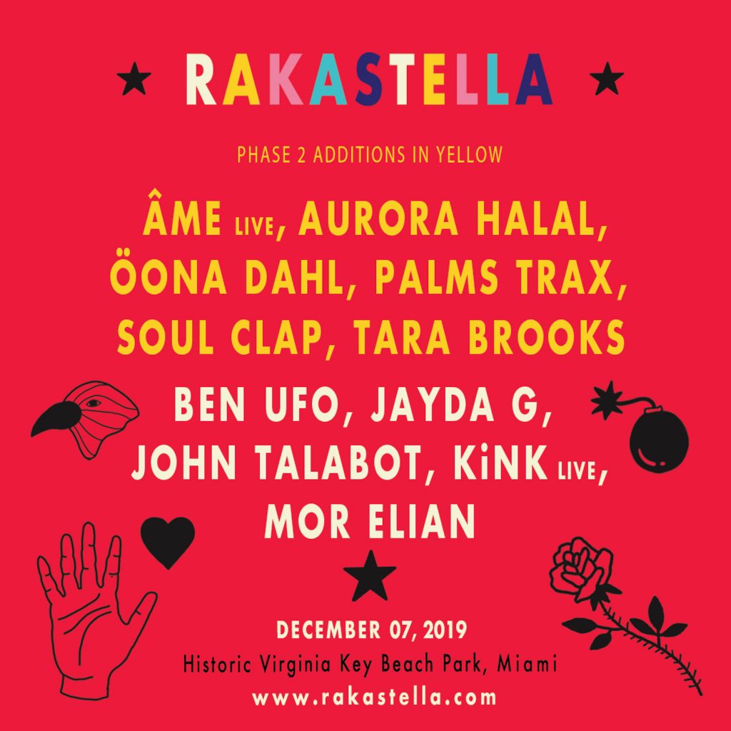 Rakastella Unveils Second Phase Lineup Music is 4 Lovers