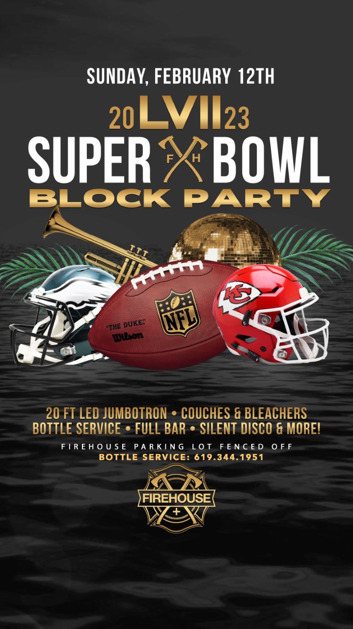 SUPER-BOWL PARTY 2023 - Sunday 12th February.